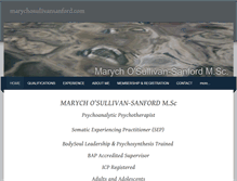 Tablet Screenshot of marychosullivansanford.com